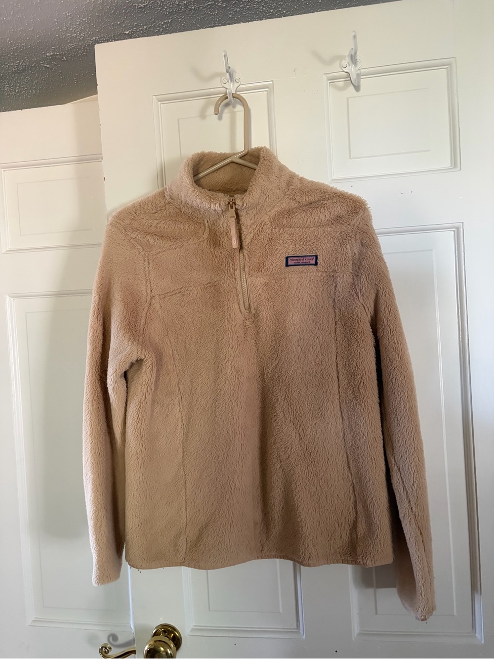 Patagonia Women's Half-Zip Fuzzy Pullover Teddy Fleece medium